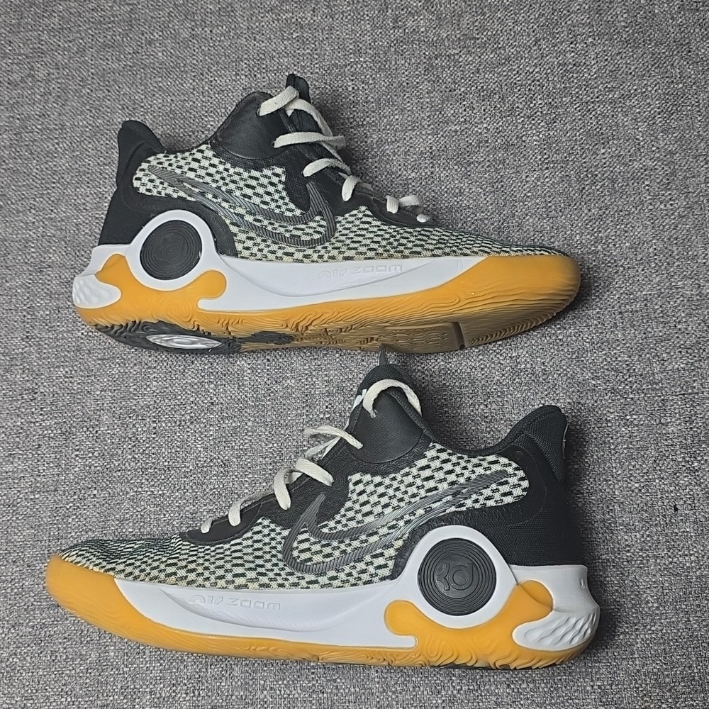 Nike‎ Men's KD Trey 5 IX Basketball Size 8.5 Smoke Grey White Black CW3400-006